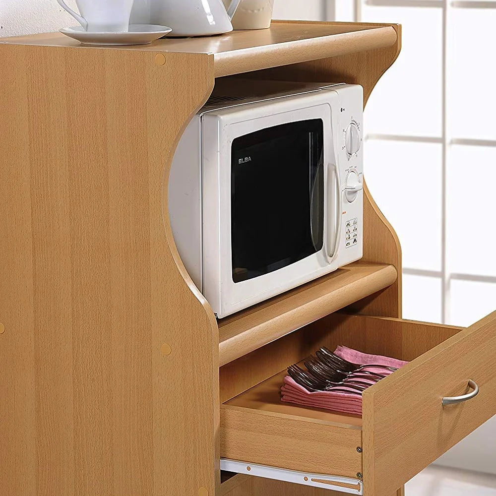 Hodedah HIK77 Microwave Cart
