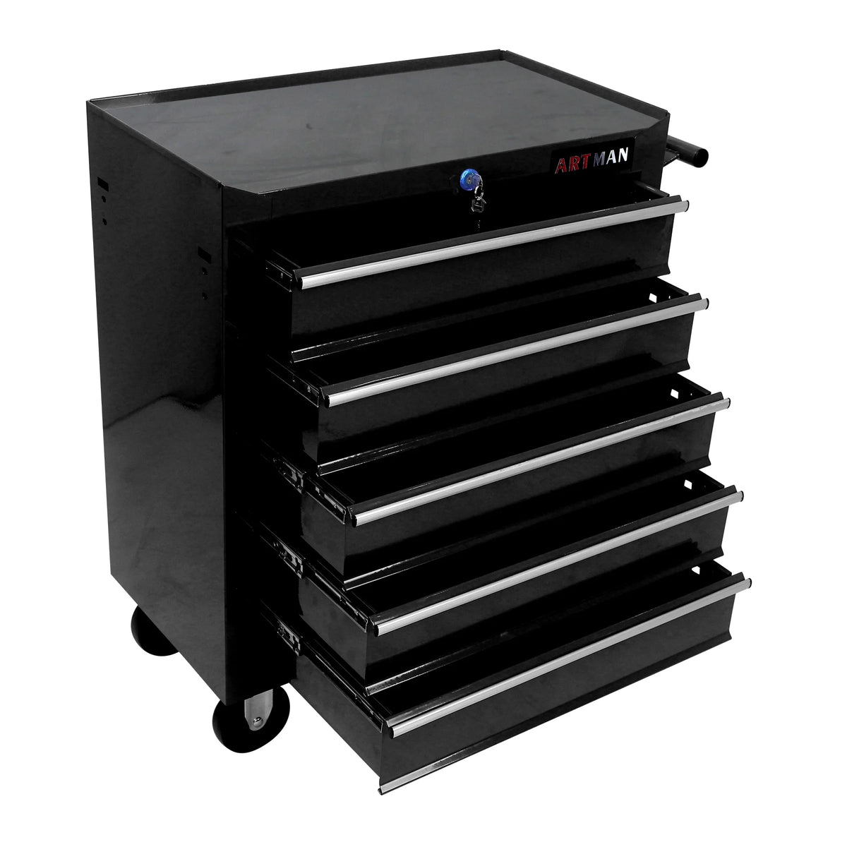 ARTMAN 5 Drawer Rolling Tool Chest, Tool Storage Cabinet  with Wheels and Drawers for Garage Warehouse