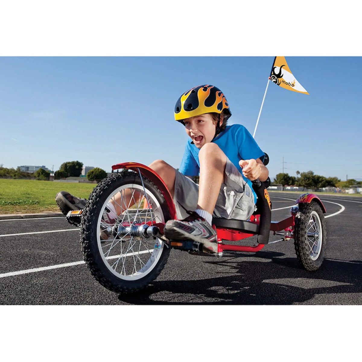 Mobo Mobito: The Ultimate 3-Wheeled Cruiser, Youth - Yellow Unisex