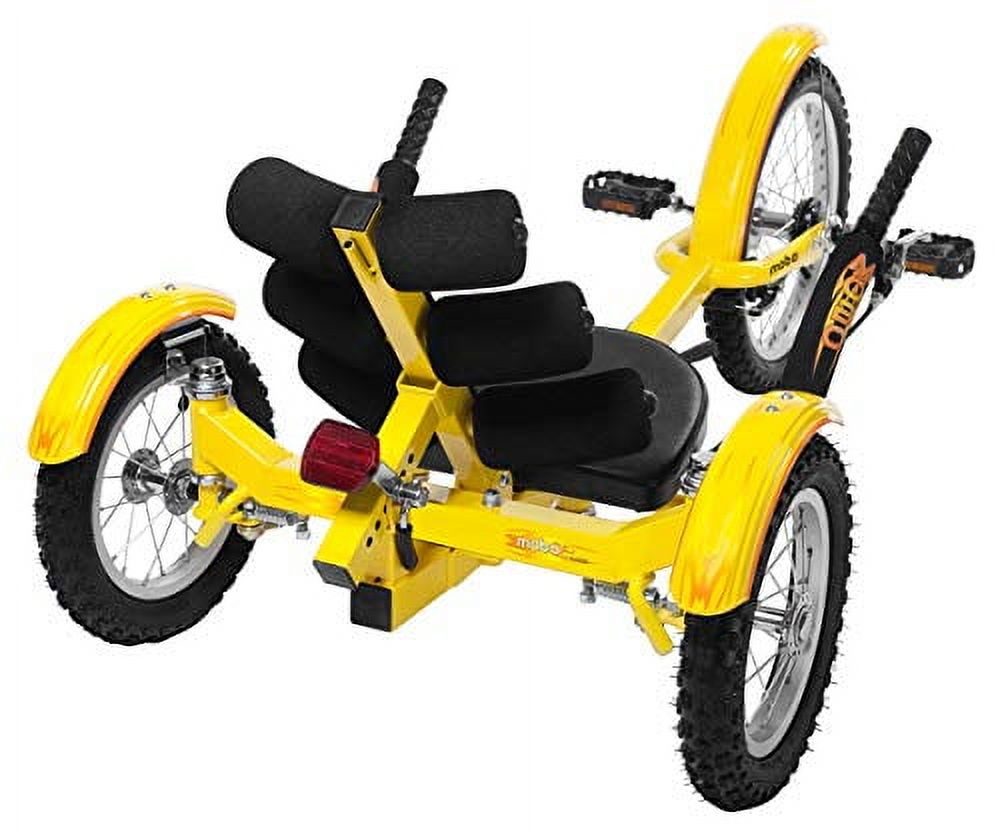 Mobo Mobito: The Ultimate 3-Wheeled Cruiser, Youth - Yellow Unisex