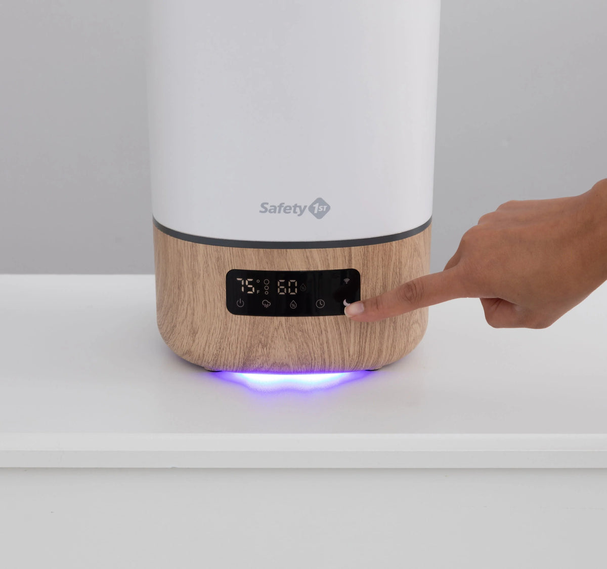 Safety 1???Smart Humidifier, Natural with White