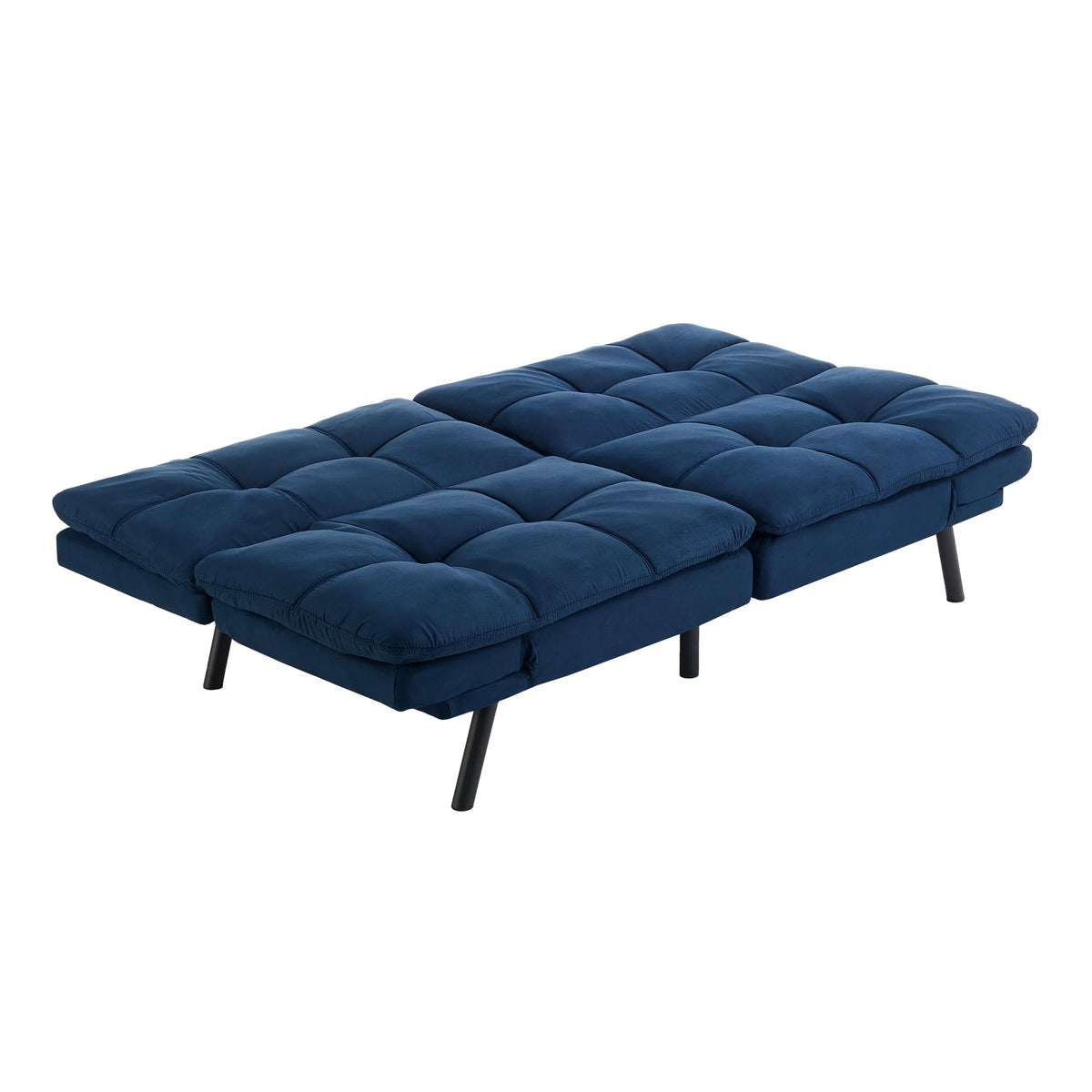 Mainstays Memory Foam Futon with 72",Black