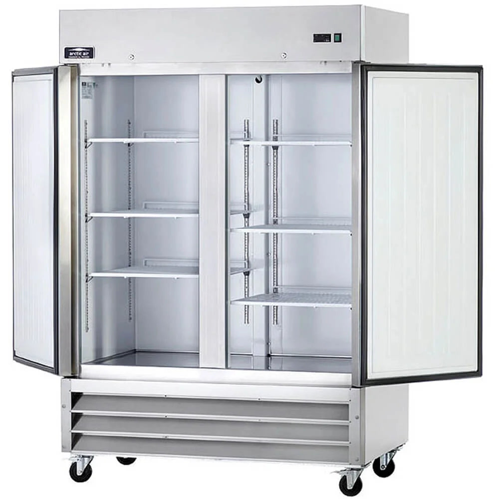 Arctic Air AF49 Two Section Reach-in Commercial Freezer - 49 cu. ft.