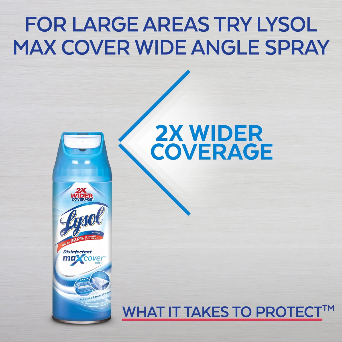 Professional LYSOL Disinfectant Spray, Crisp Linen, 19 oz, 12 Count