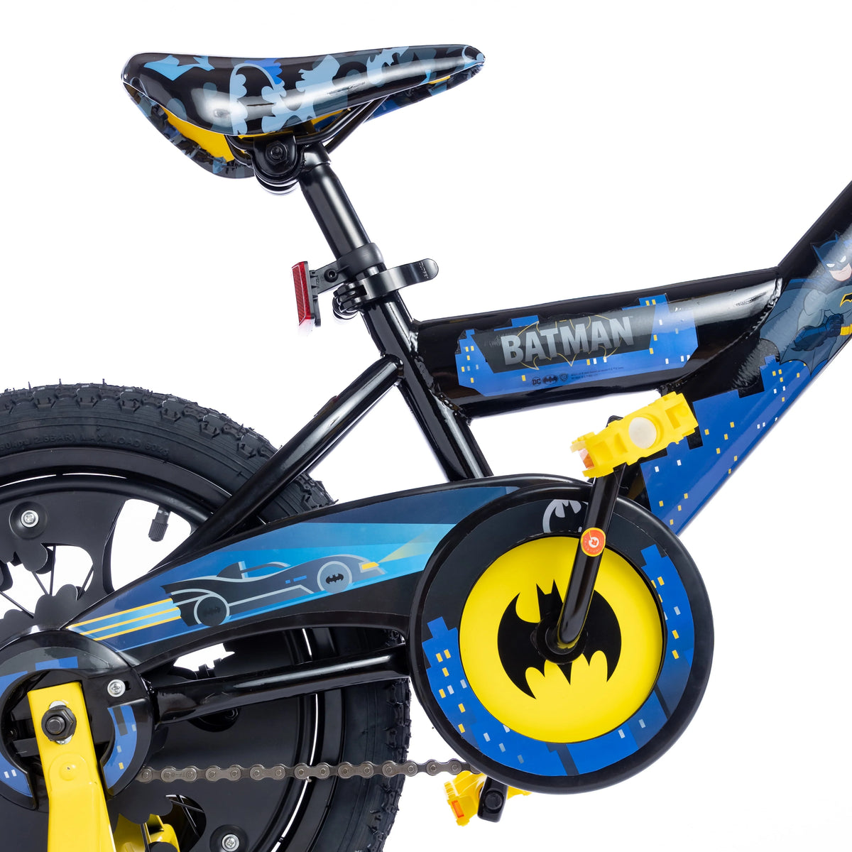 16 inch Batman Bike includes Mask with glowing eyes!