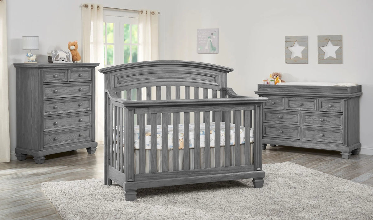 Oxford Baby Richmond 7Dr Dresser Brushed Gray
