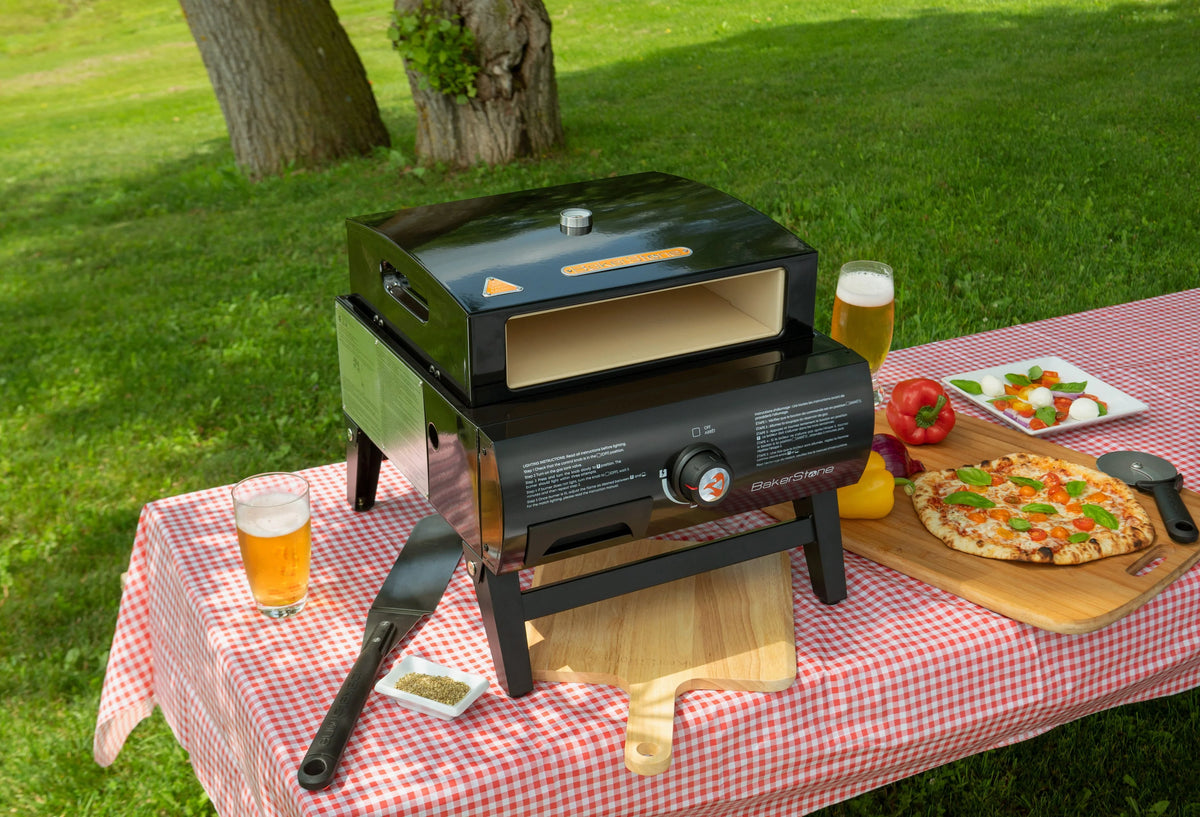 BakerStone Basics Series Portable Gas Pizza Oven and Griddle Combo