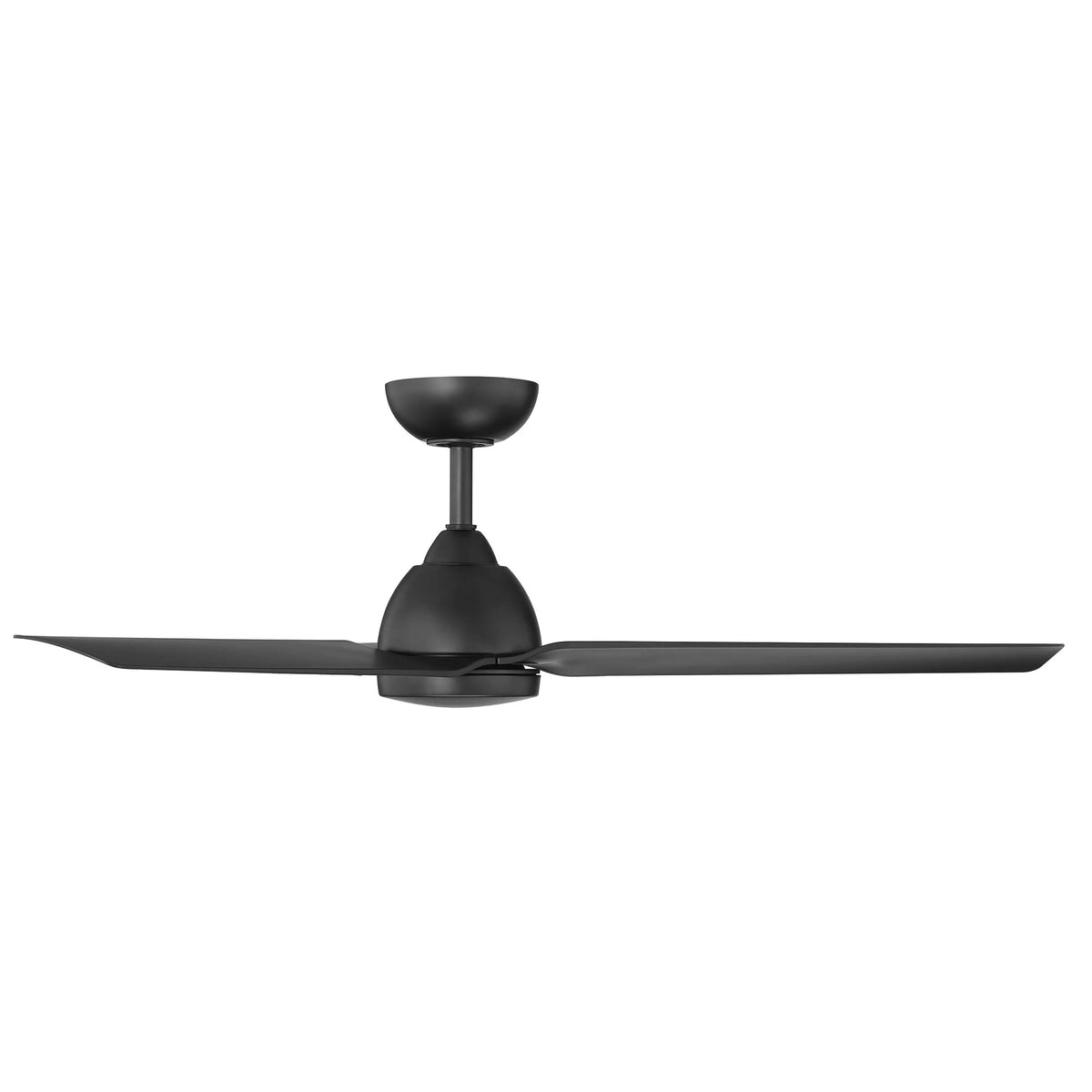 WAC Mocha 54" Brushed Aluminum Smart Ceiling Fan with Remote Control