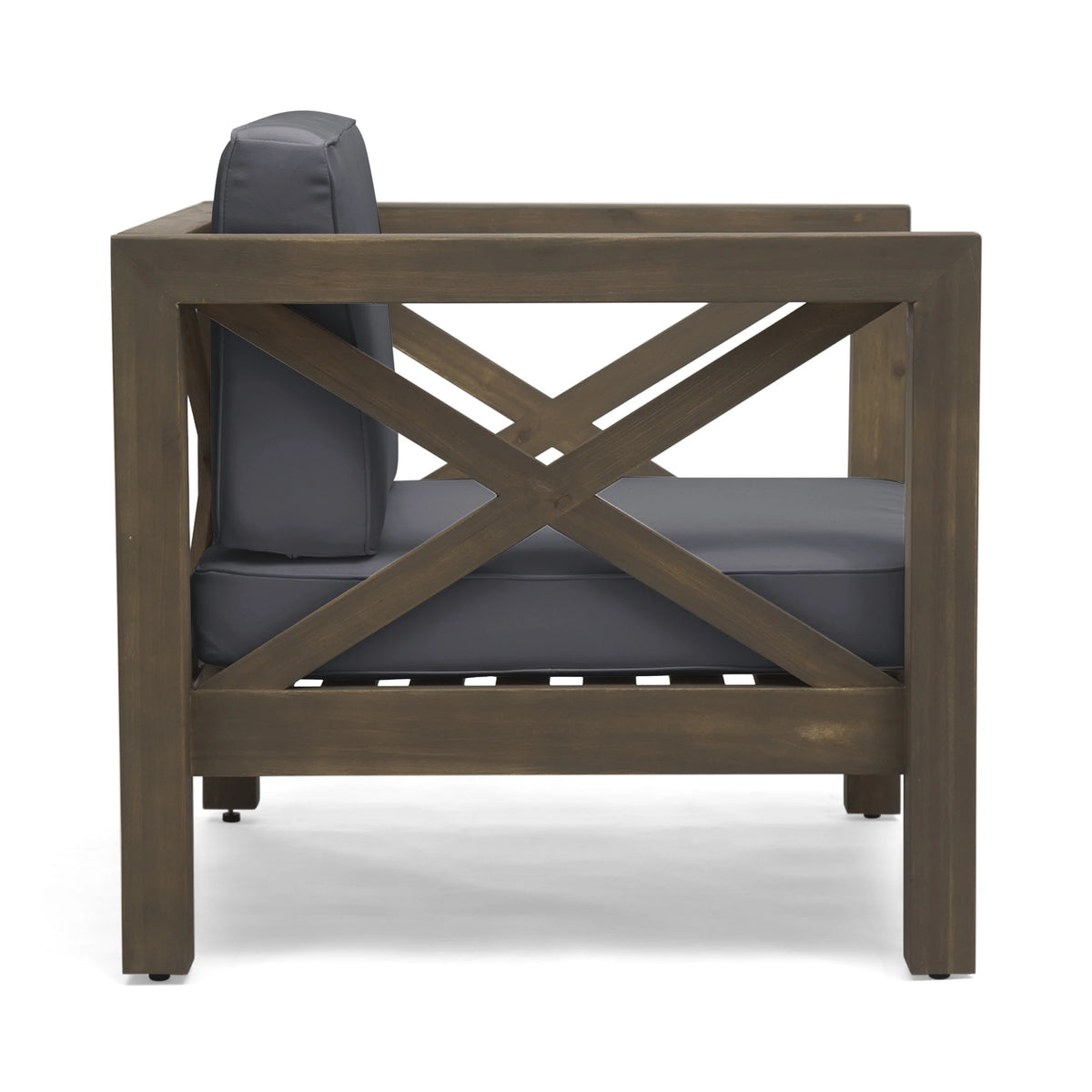 Outdoor Acacia Club Chairs