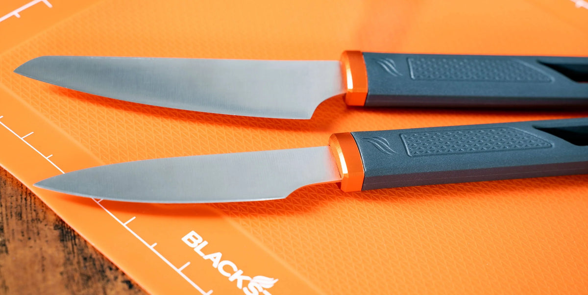 Blackstone Adventure Ready Stow and Go Silicone Knife Set Roll