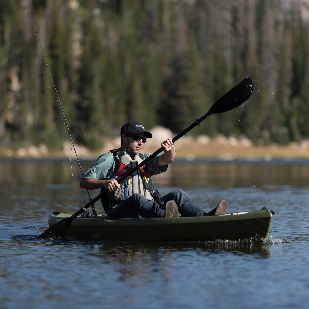 Lifetime Tamarack Angler 10 ft. Fishing Kayak, Volcano Fusion (91340)