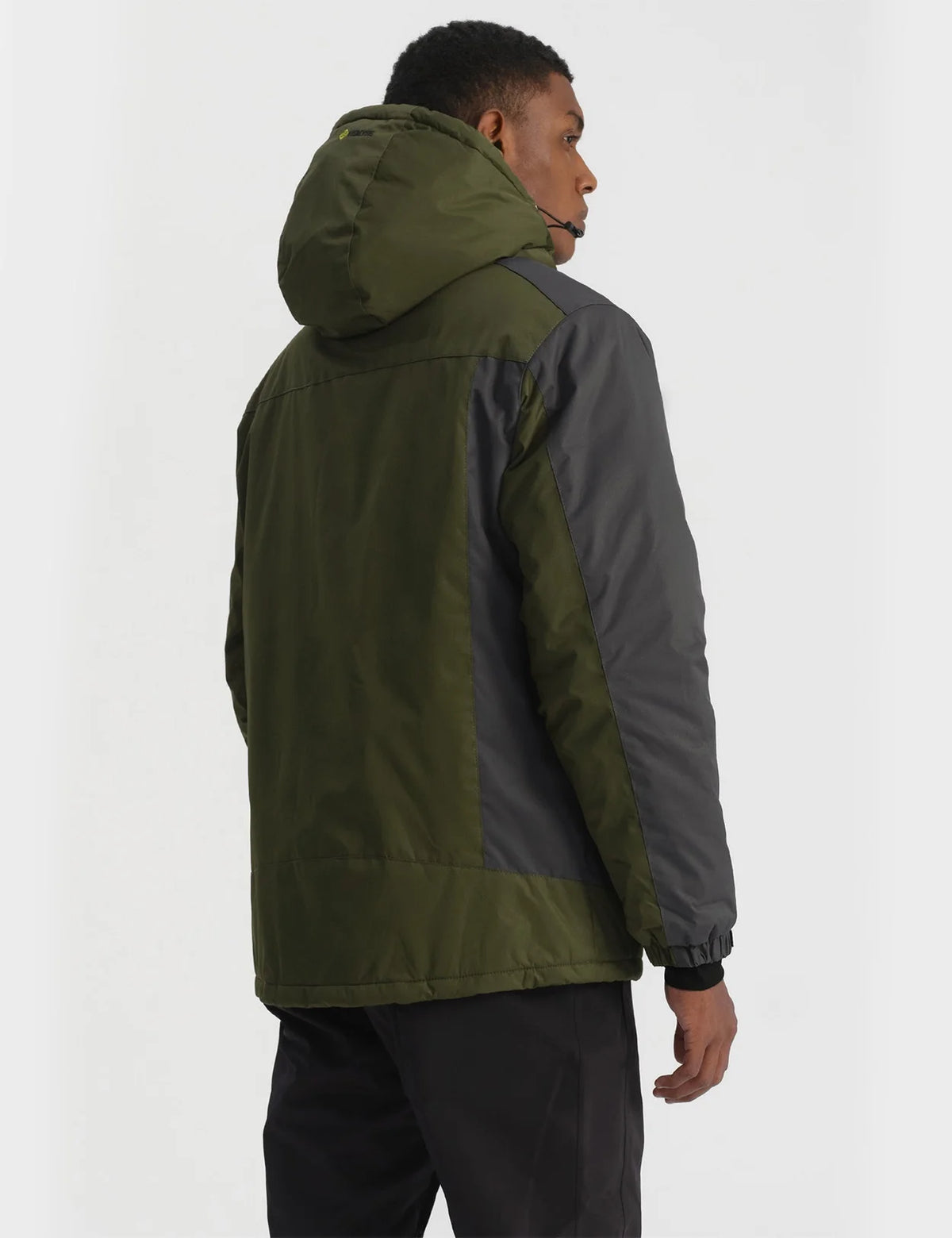 GEMYSE Mens Mountain Ski Snow Jacket Waterproof Windbreaker for Winter Rain(Graphite Grey, XL)