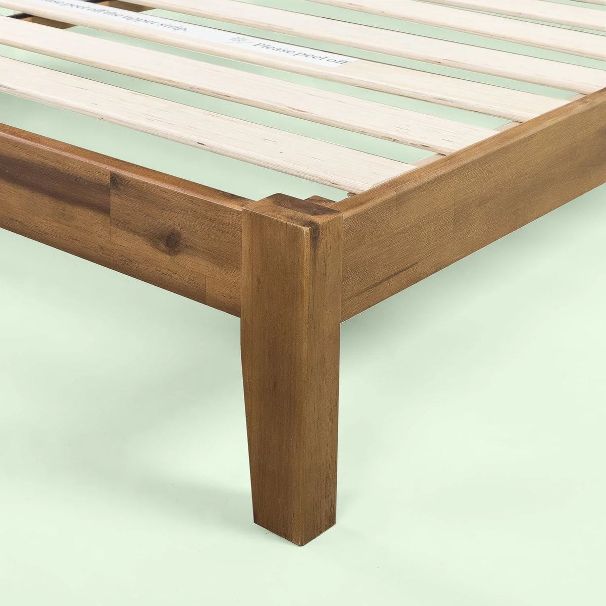 Zinus Lucinda 10" Wood Platform Bed Frame, Queen