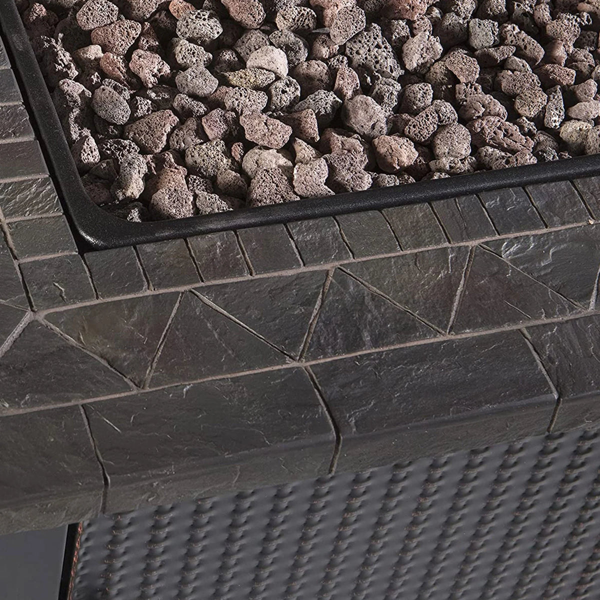 Endless Summer 30,000 BTU LP Gas Outdoor Fire Table with Lava Rock