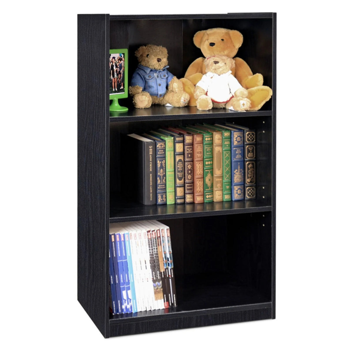 Furinno Jaya Simply Home 3-Shelf Bookcase