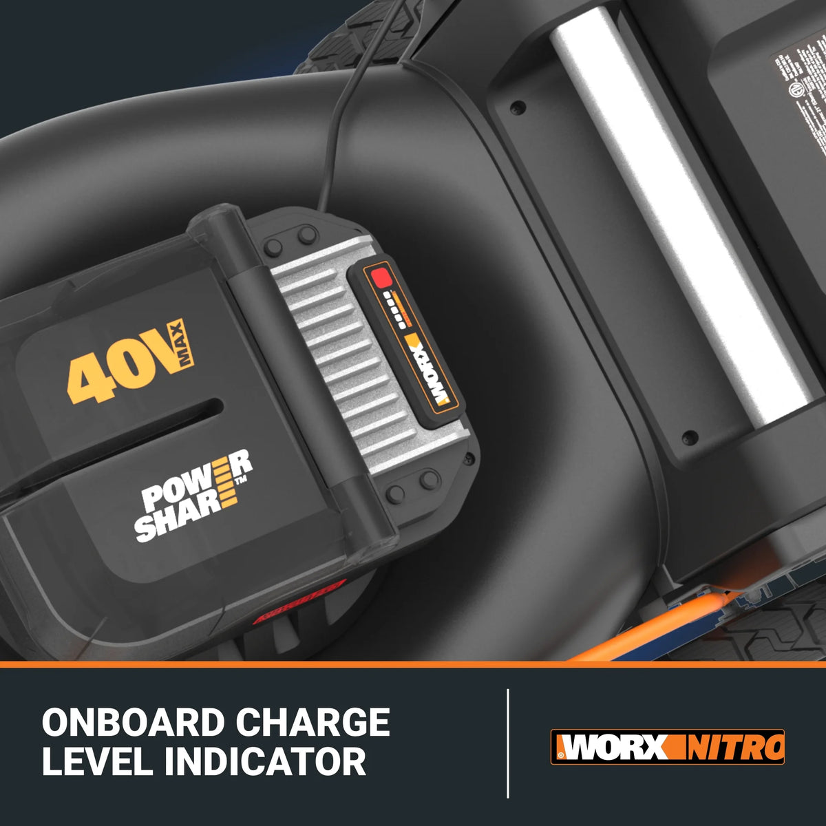 Worx Nitro WG752 40V Power Share PRO 21" Cordless Push Lawn Mower