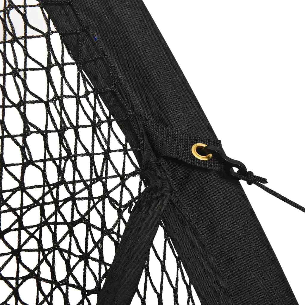 vidaXL Baseball Batting Cage Net Black 236.2"x157.5"x98.4" Polyester