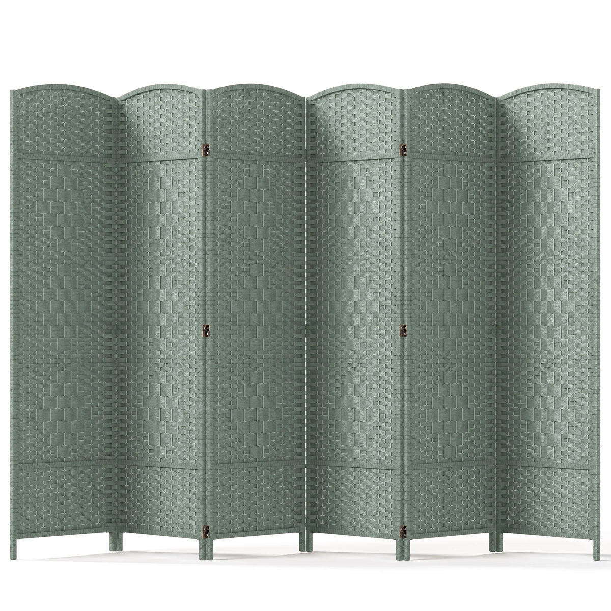 Jostyle Room Divider 6ft. Tall Extra Wide Privacy Screen, Folding Privacy Screens Freestanding Nature