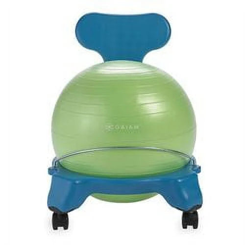 Gaiam Kids Balance Ball Chair, Blue