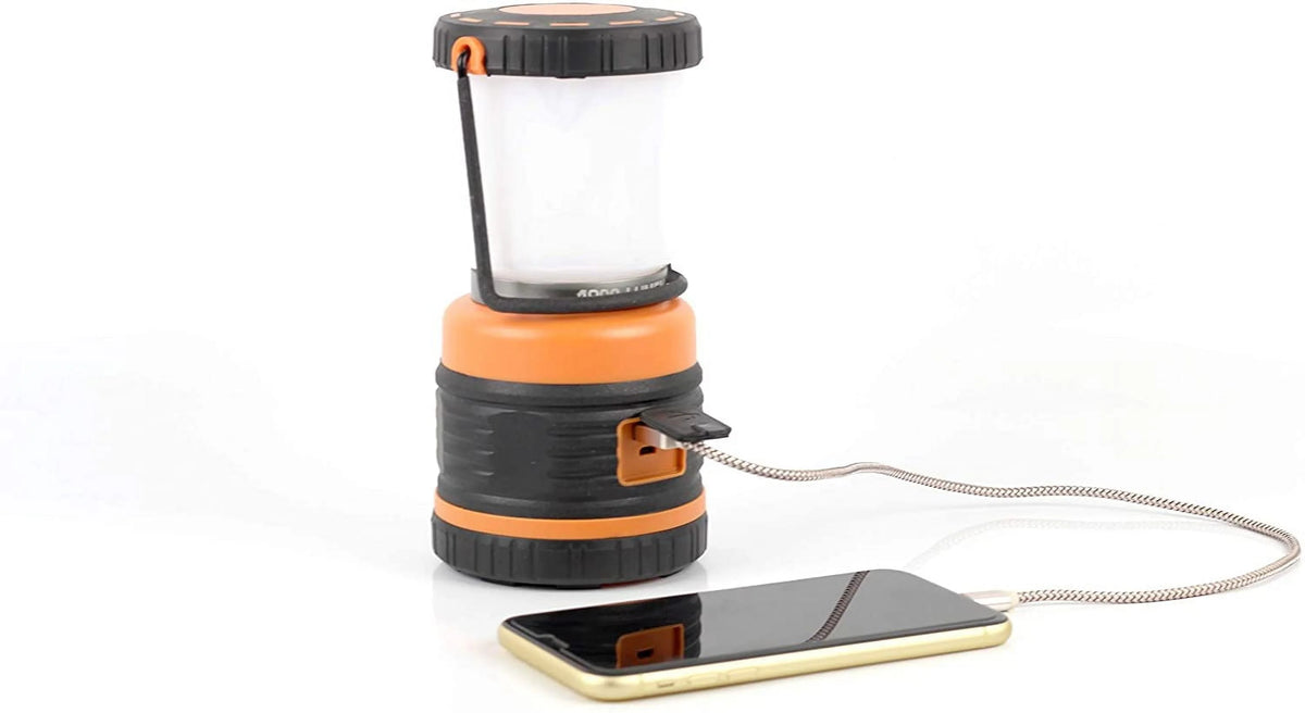 AYL LED Camping Lantern Rechargeable 4 Light Modes, USB Cable Included