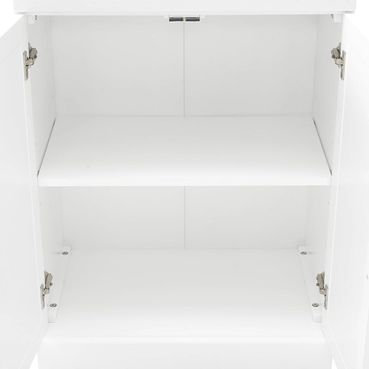 Crosley Brands Stanton 2Pc Glass Door Pantry Set White - 2 Pantries