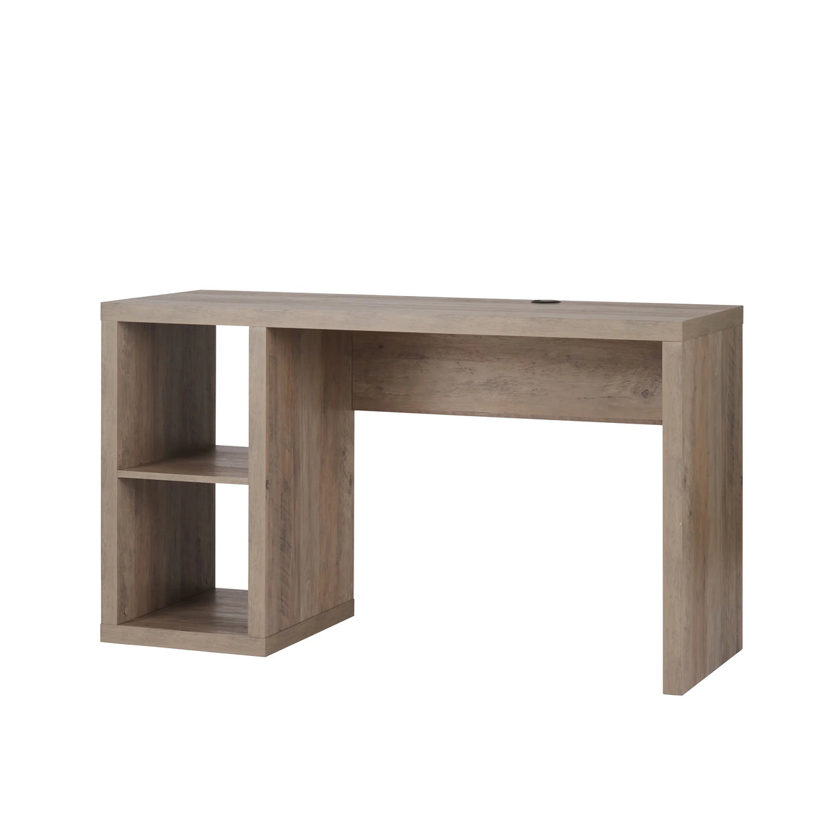 Better Homes & Gardens Cube Storage Office Desk, White Texture