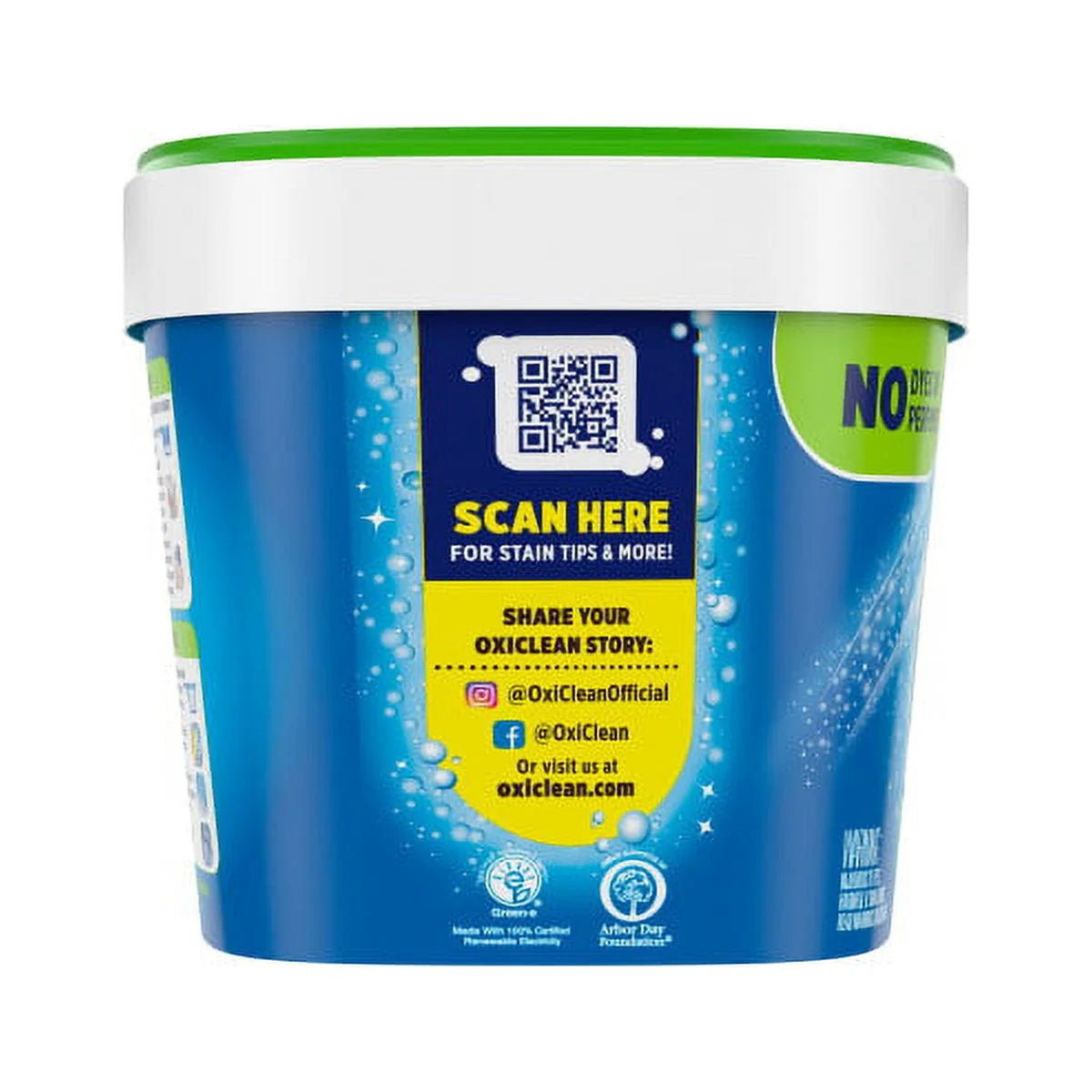 OxiClean Free Versatile Stain Remover, Safe on Colors, 3lbs. - Pack of 6