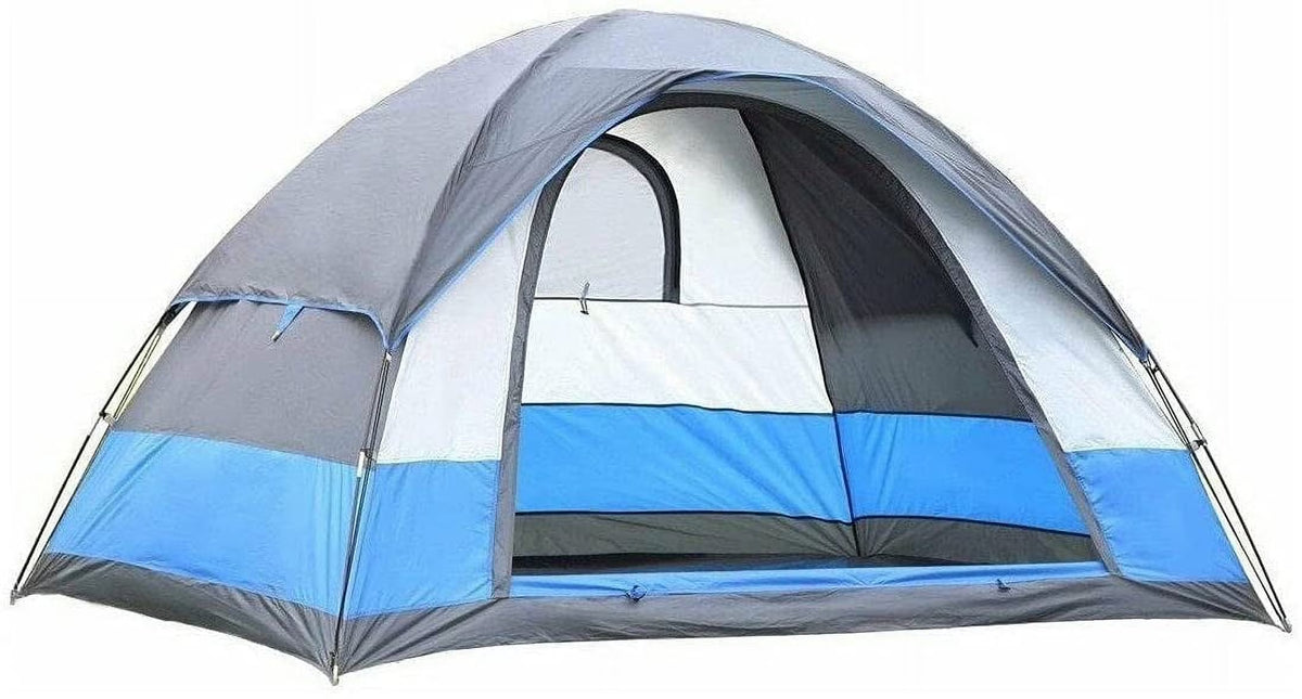 MaximalPower 5-Person Camping Tent for Family - Includes Easy to Set Up Stakes
