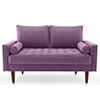 Koby Home Sectional Loveseat Couch Sofa Mid-Century 58" Sofas Couches for Living Room Stale Mint