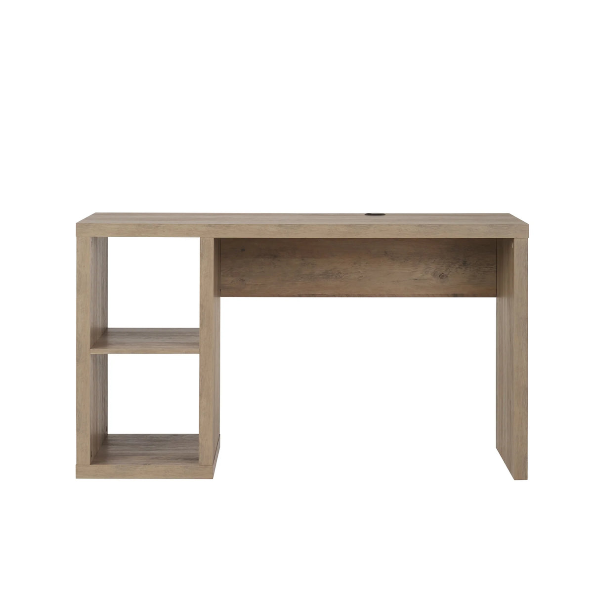 Better Homes & Gardens Cube Storage Office Desk, White Texture