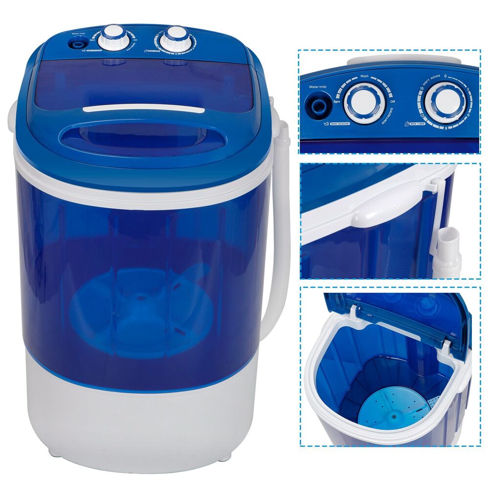 Portable Mini Laundry Washer 9lbs Compact Washing Machine Idea Dorm Rooms