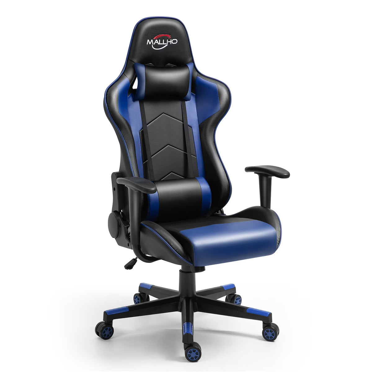 Polar Aurora Gaming Chair Computer Racing Style Video Chairs with Headrest Lumbar Support