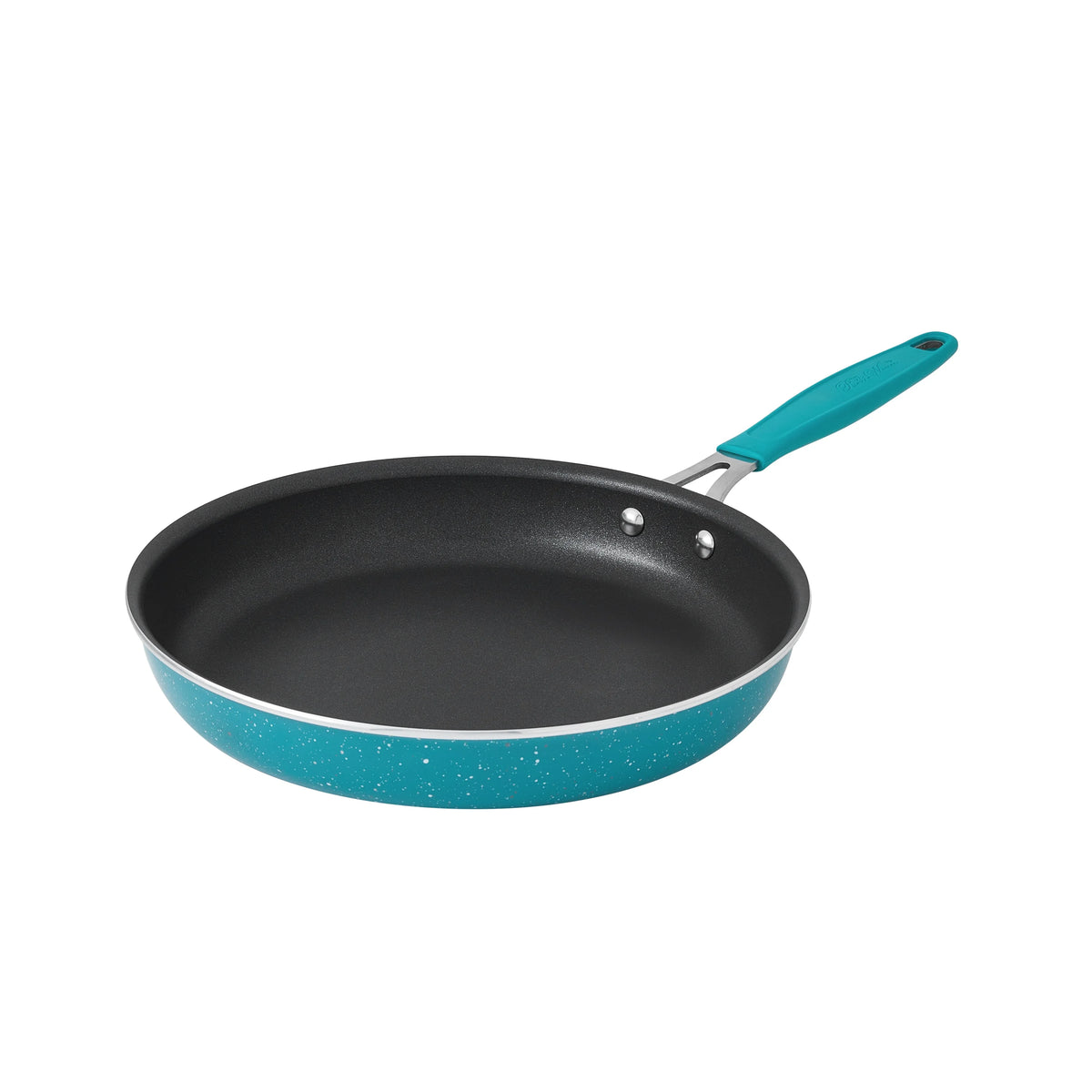 The Pioneer Woman Frontier Speckle 18 Piece Nonstick Aluminum Cookware Set, Blue