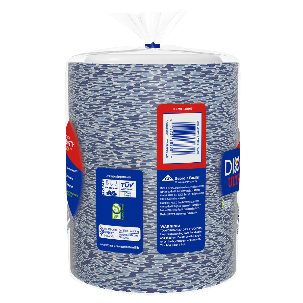 Dixie Ultra 6-7/8' Paper Plate, 300-count