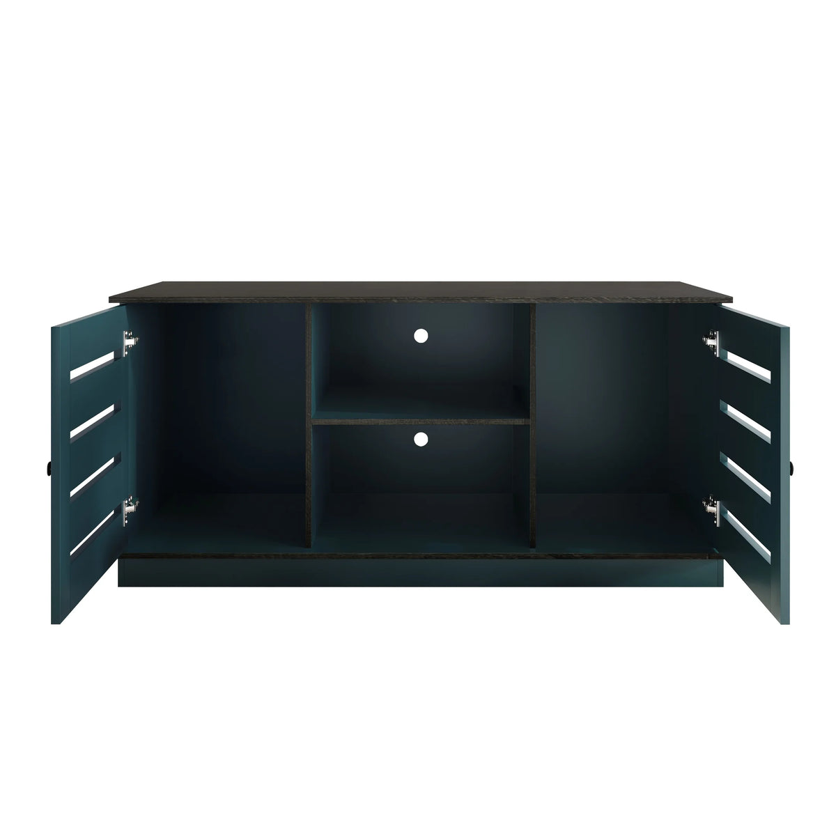 Castle Place Vintage TV Stand Console for TVs up to 50", Blue