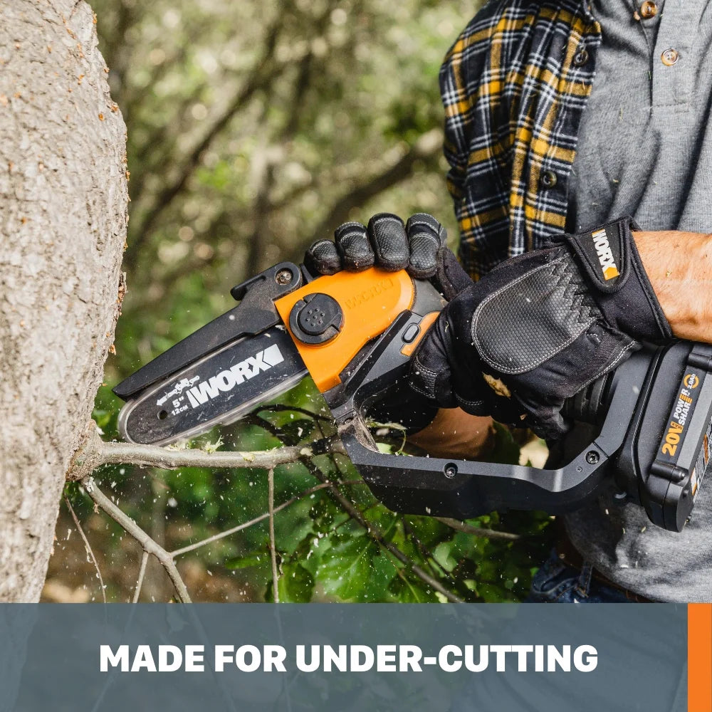 Worx WG324 20V Power Share 5" Cordless Pruning Saw