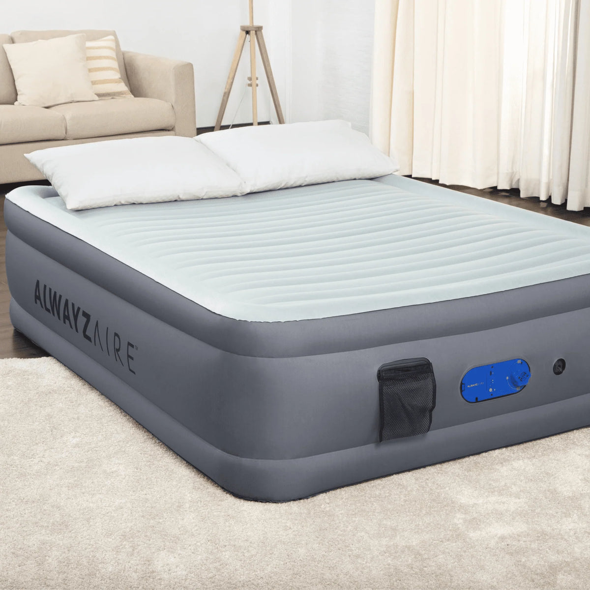 20" Queen Air Mattress with Built-in Pump