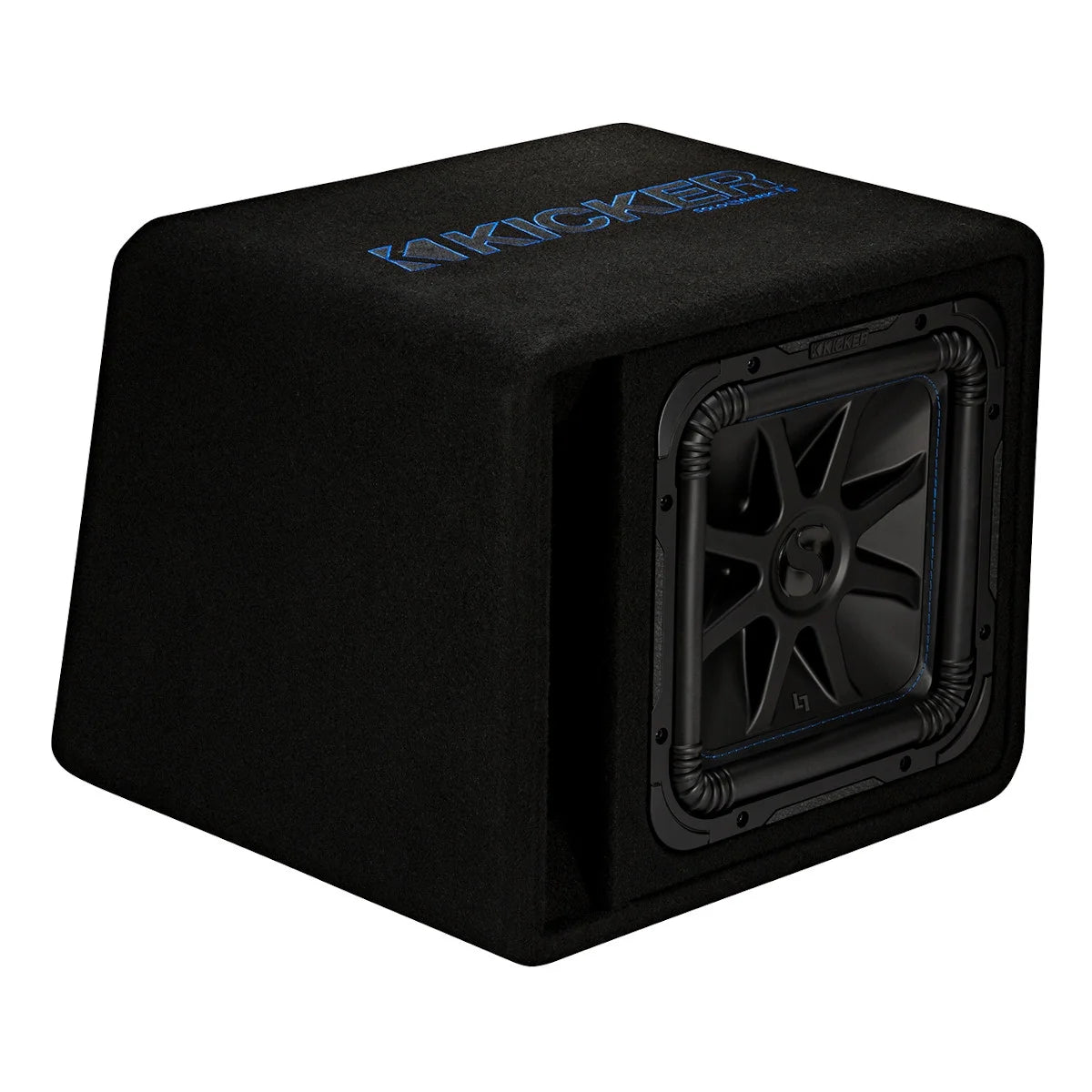 Kicker 12" 1500W Single Loaded Solo-Baric L7S 2 Ohm Subwoofer Enclosure