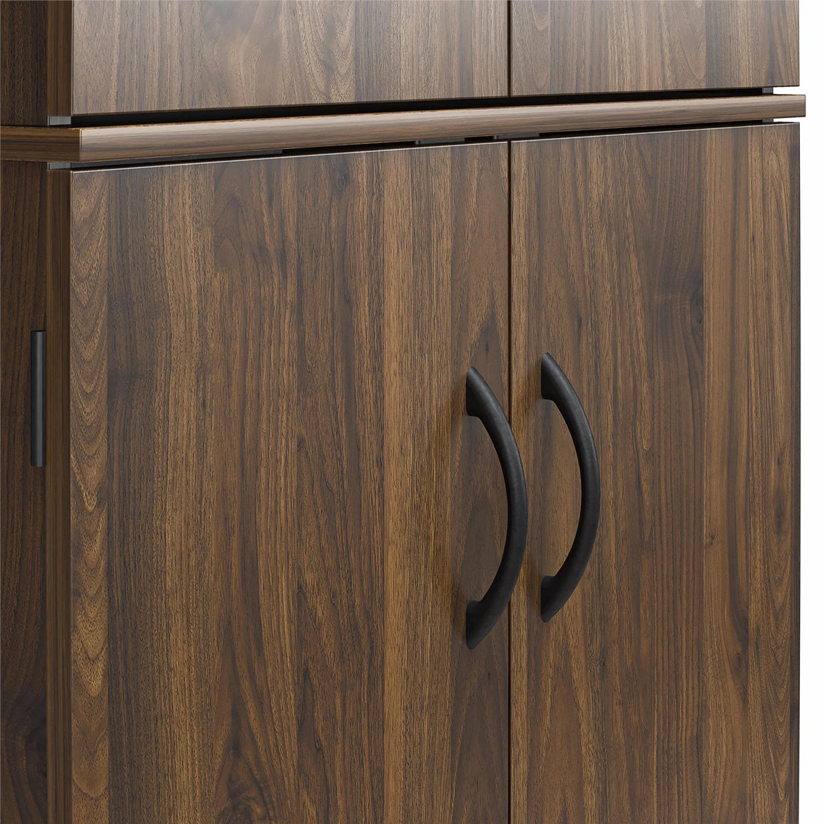 Mainstays 72" 4-Door Storage Cabinet, Espresso