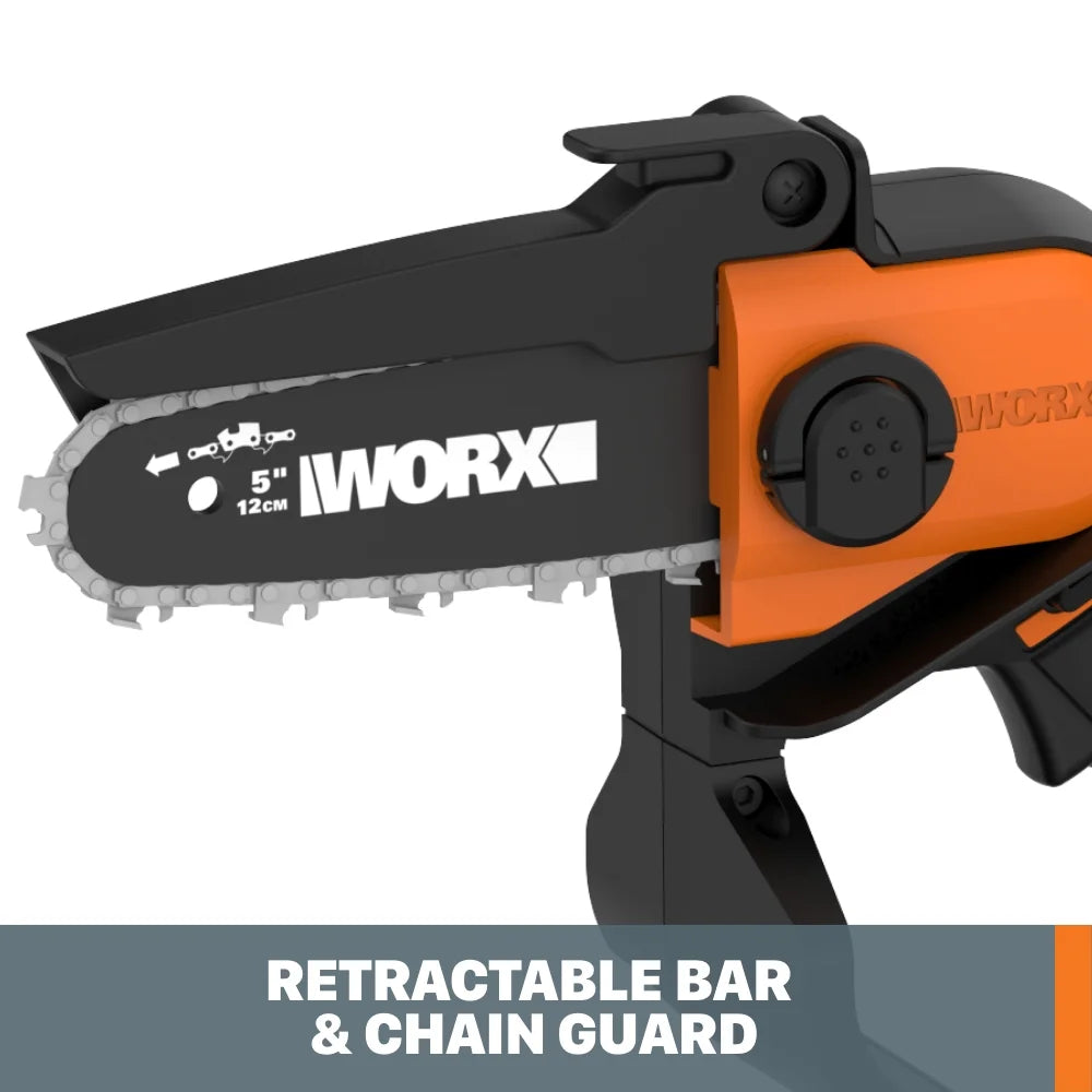 Worx WG324 20V Power Share 5" Cordless Pruning Saw