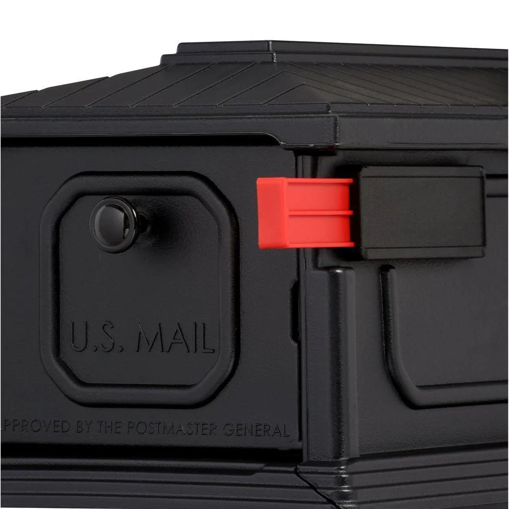 Architectural Mailboxes Black Plastic Mailbox Post