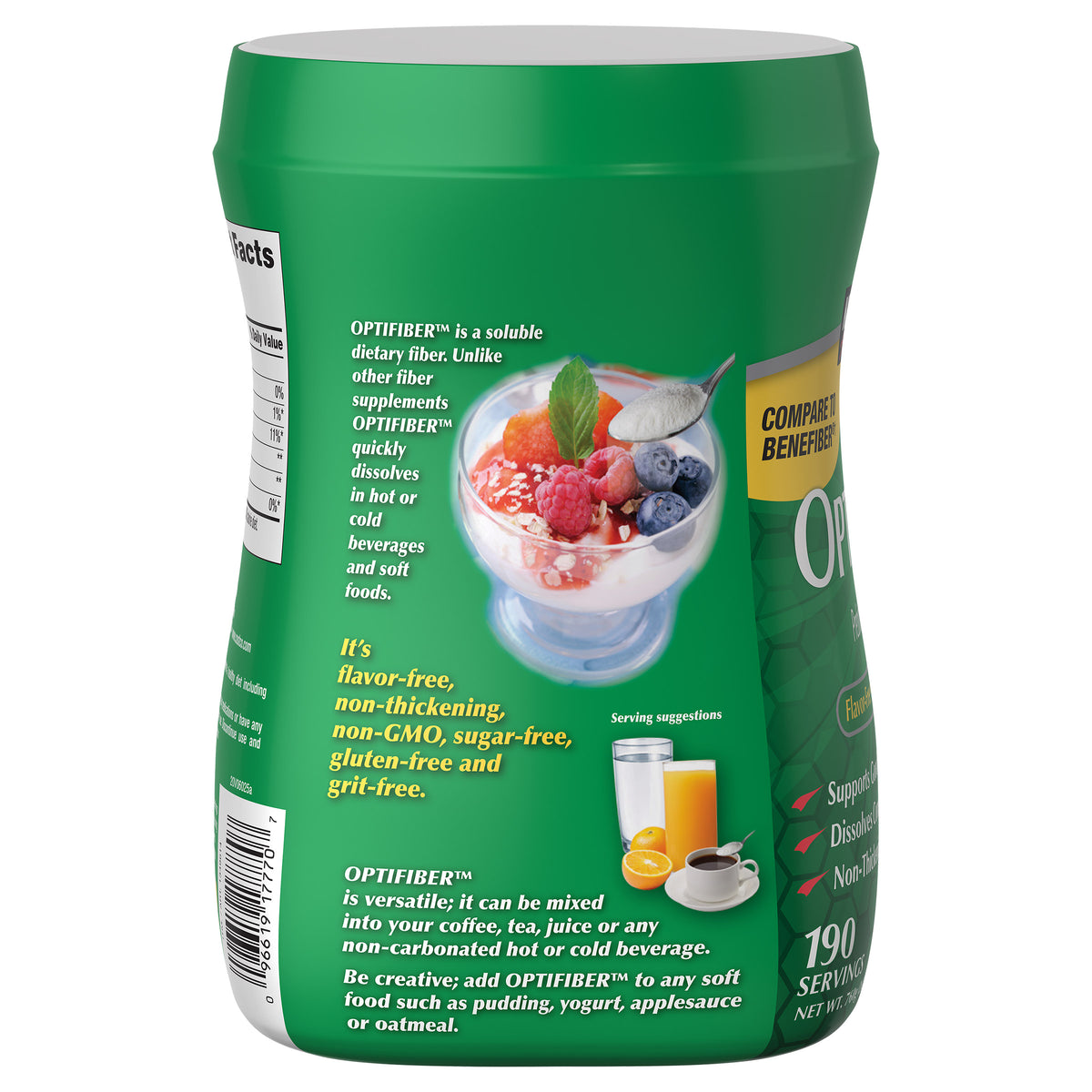Kirkland Signature OPTIFIBER, 26.8 Ounces 190 Servings