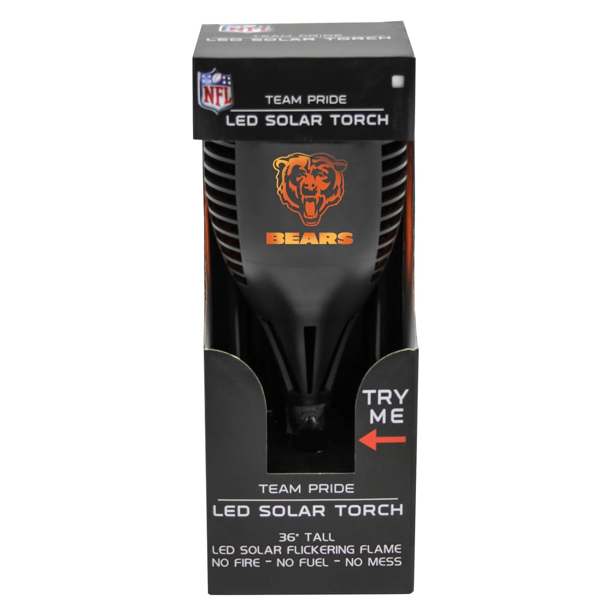 NFL Chicago Bears Team LED Solar Torch - Chicago Bears
