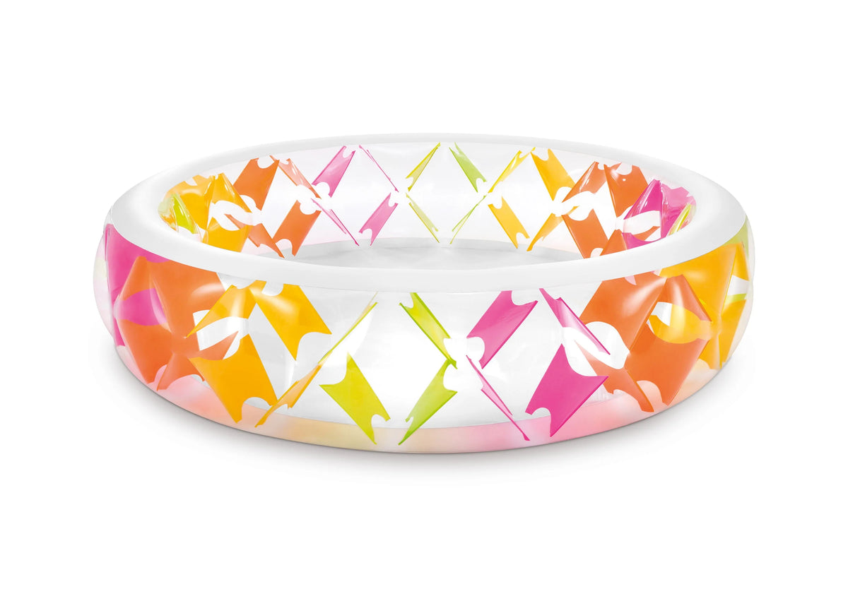 Intex 90" Swim Center Color Pinwheel Whirlpool