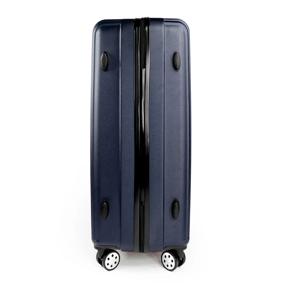 K-Cliffs 3pcs Luggage Set Lightweight Expandable Hard sided ABS Spinner Travel Suitcase  Black
