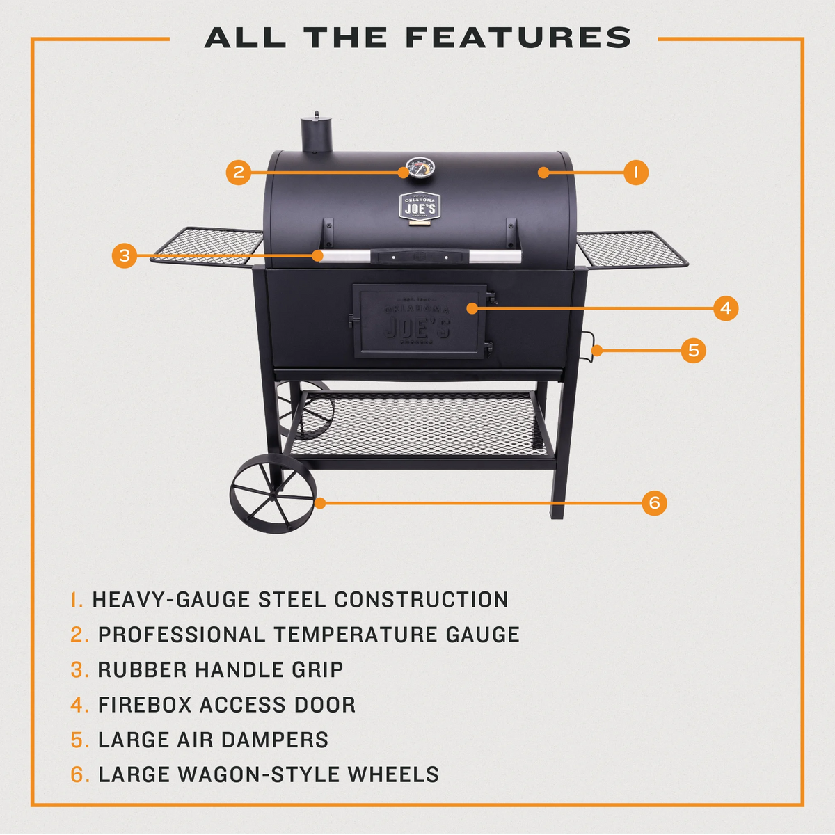 Oklahoma Joe's Judge Charcoal Grill