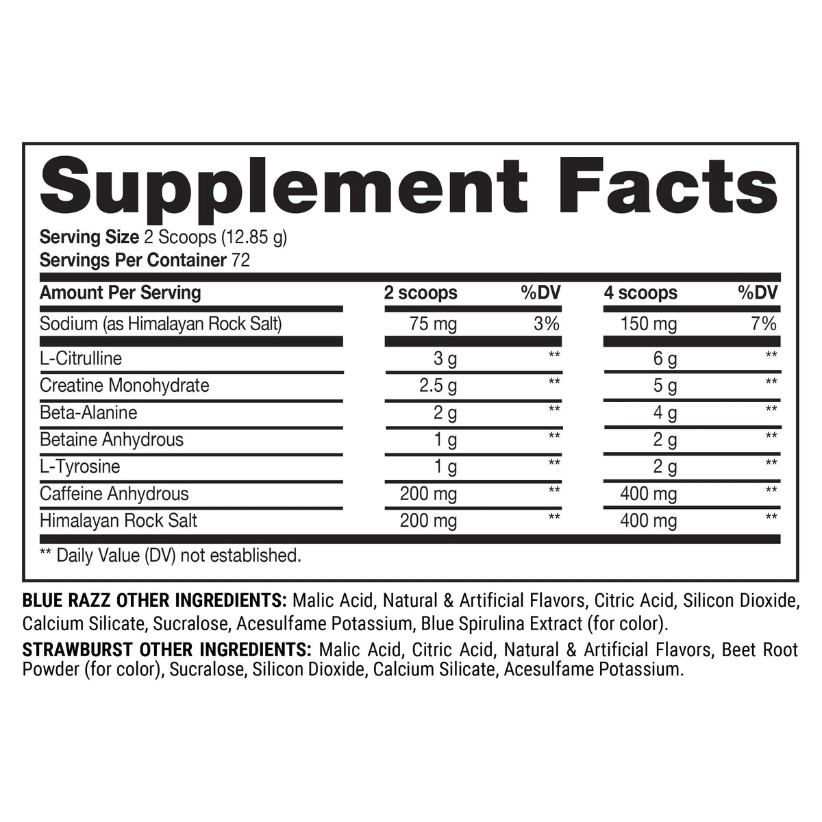 Mr. Hyde Signature Pre-Workout Multi-flavor with Creatine, 72 Servings