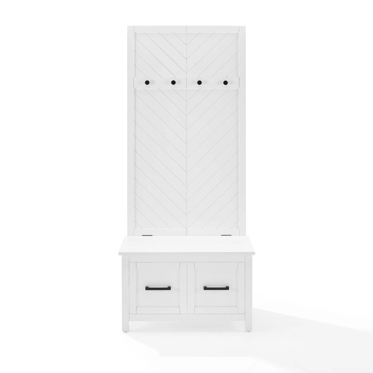 Kayce Hall Tree White