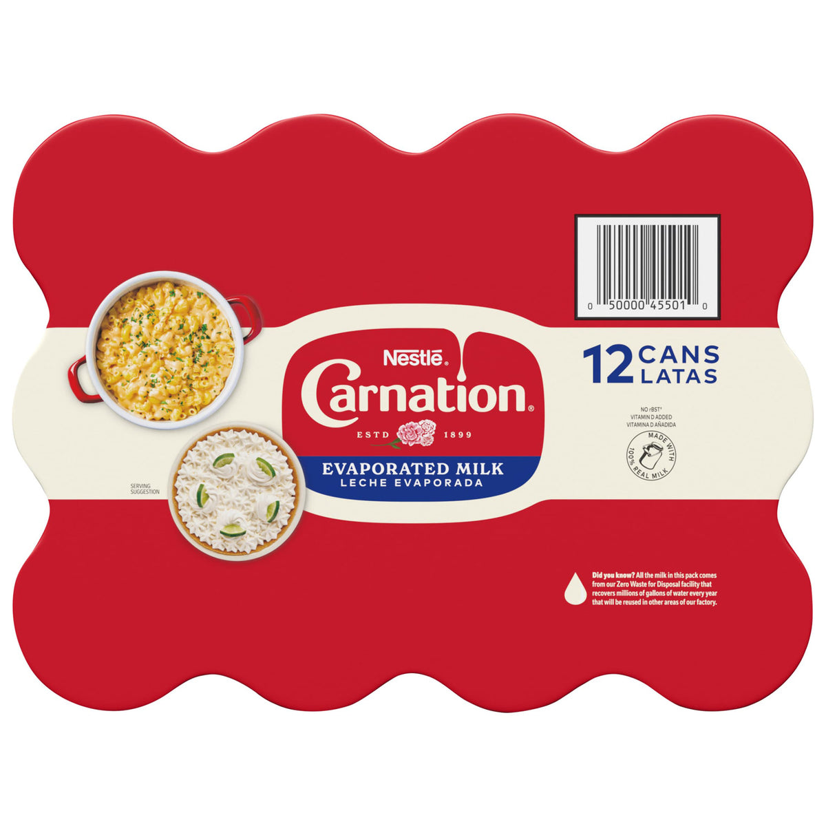 Carnation, Evaporated Milk, 12 fl oz, 12-Count