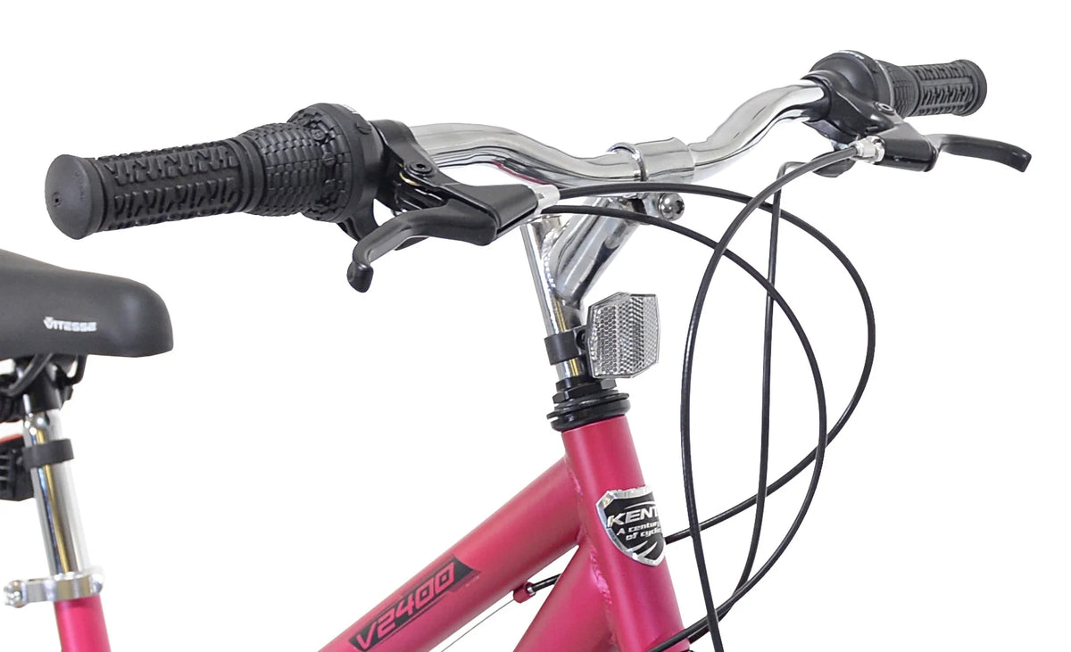 24" Kent V2400 Magenta Silver Bicycle